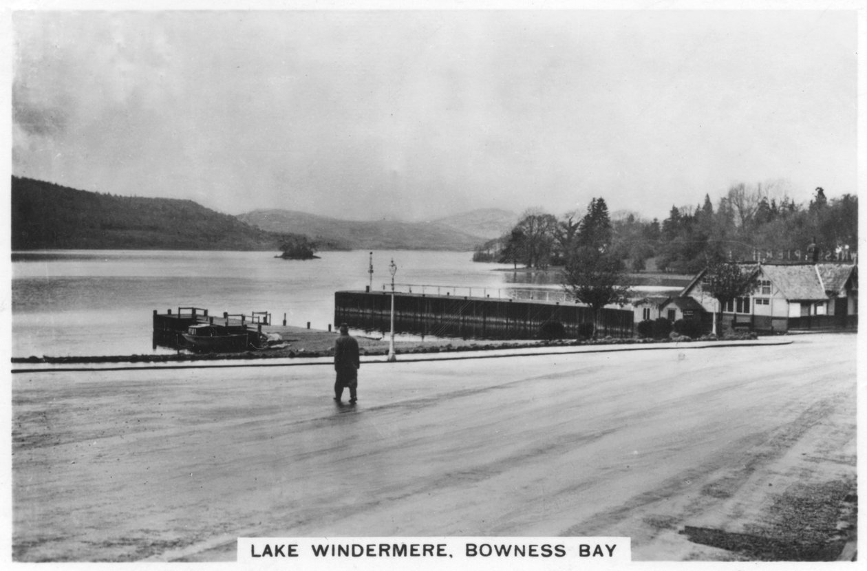 Baía de Bowness, Lago Windermere, 1926 de Unbekannt