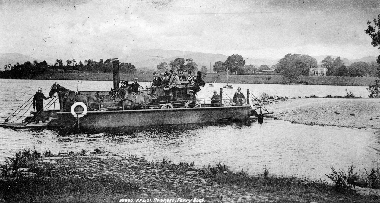 Bowness ferry boat, 1902 de Unbekannt