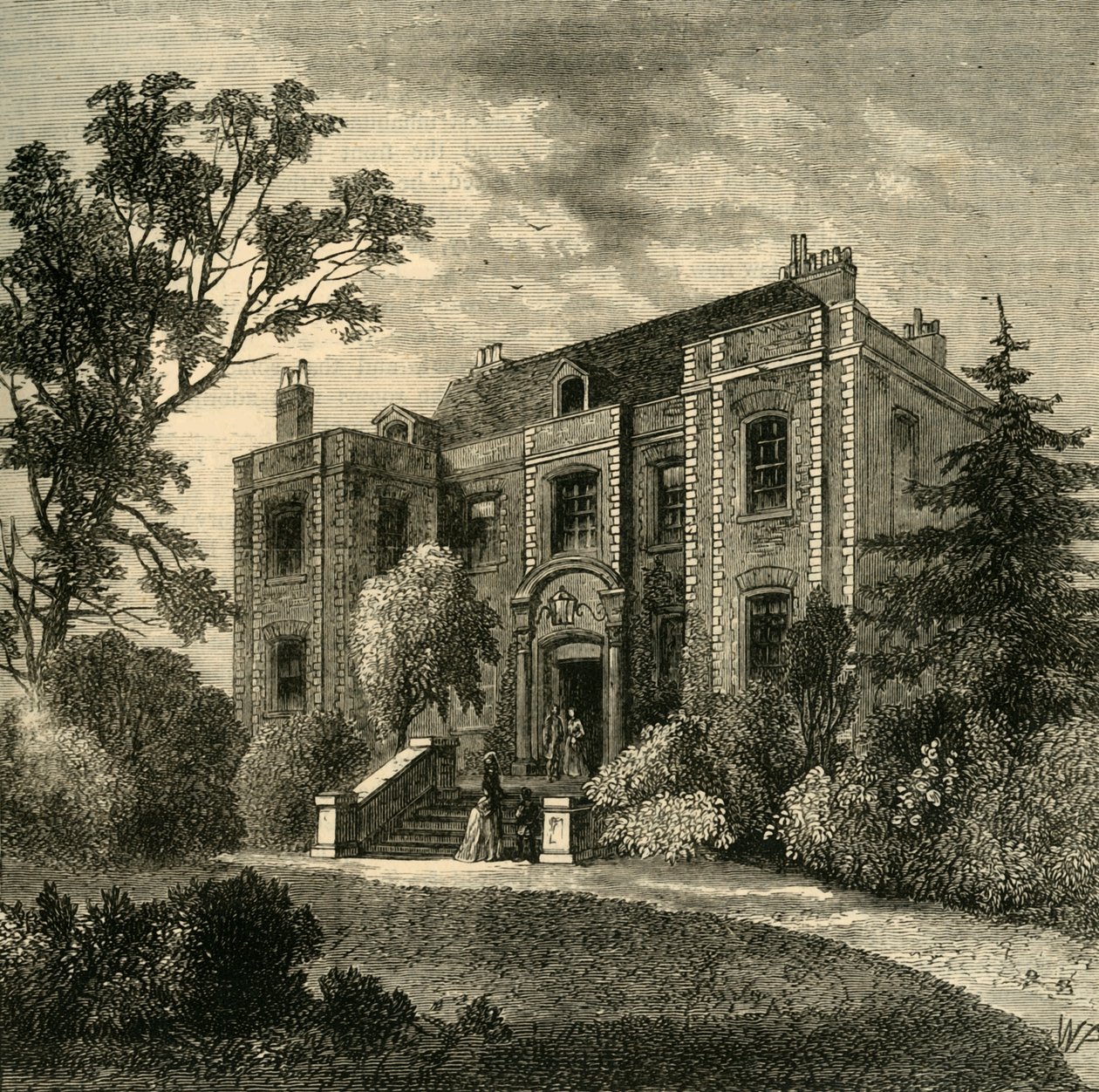 Casa de Bowyer, c1878. de Unbekannt