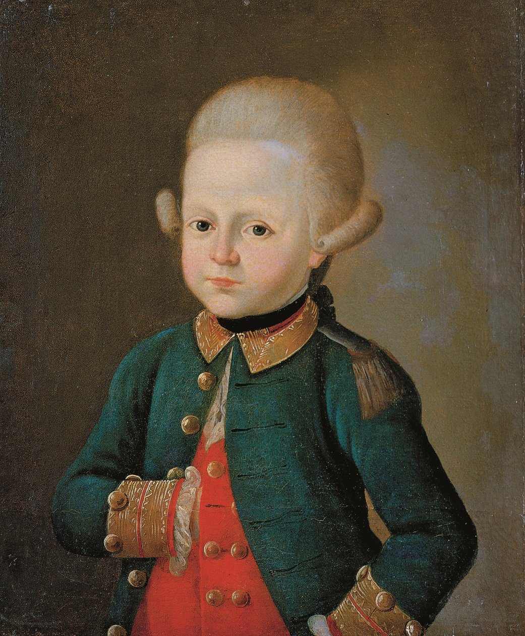 Boy Lance Cabo do Regimento Preobrazhensky, final dos anos 1760 de Unbekannt