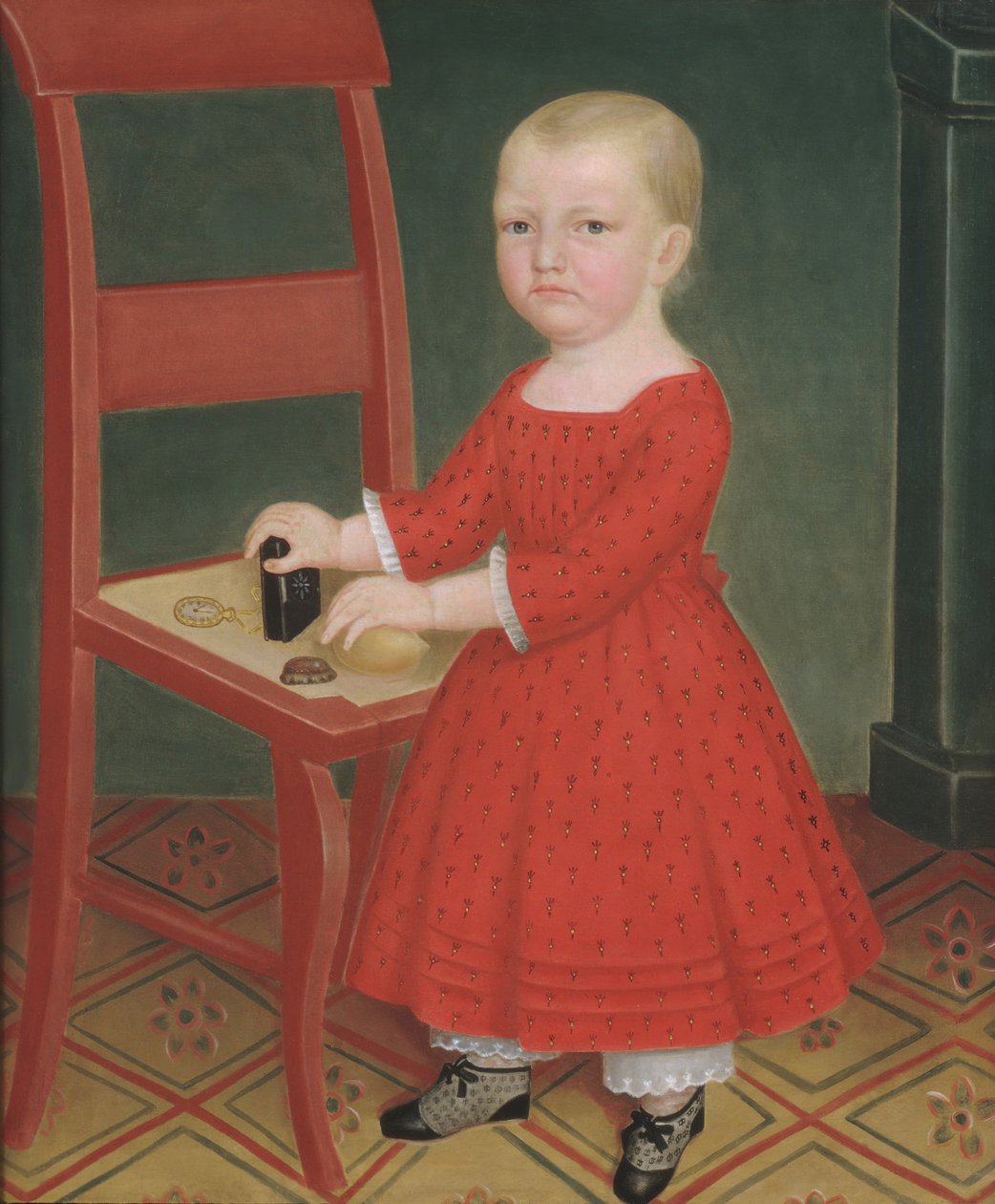 Menino com cabelo loiro, ca. 1840-50. de Unbekannt