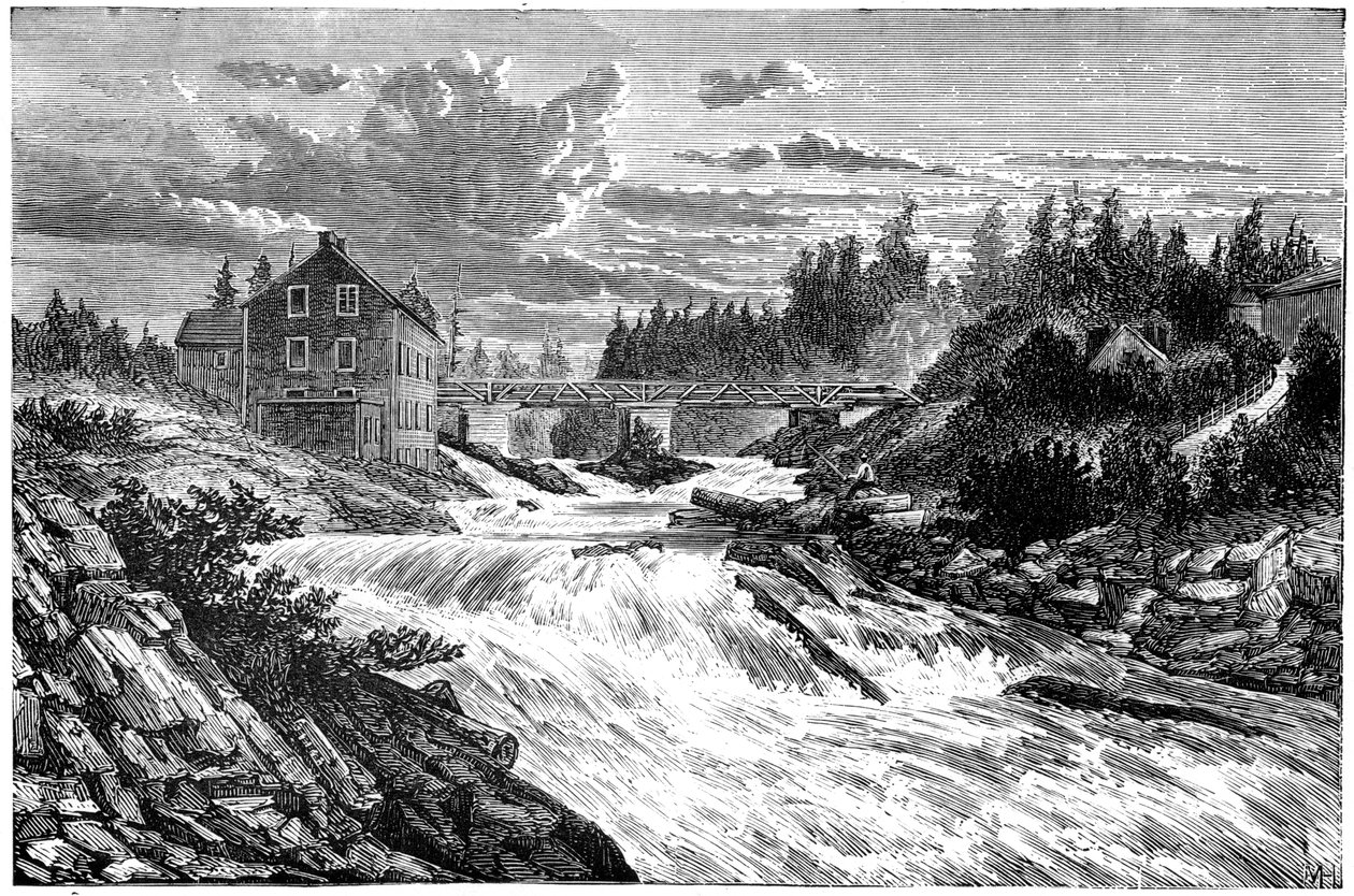 Bracebridge, Muskoka, Ontário, Canadá, século XIX de Unbekannt