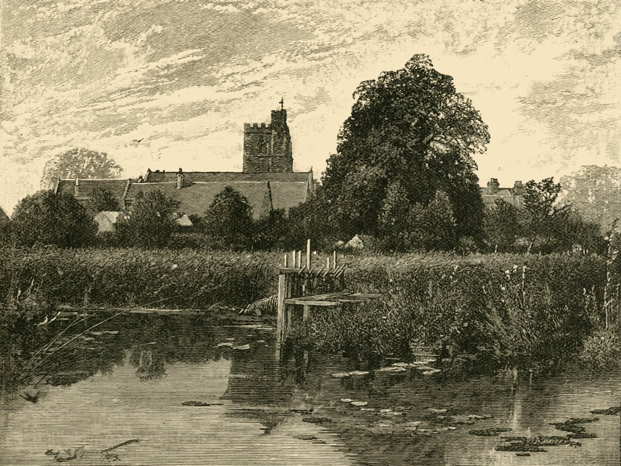 Igreja de Bray, 1898. de Unbekannt