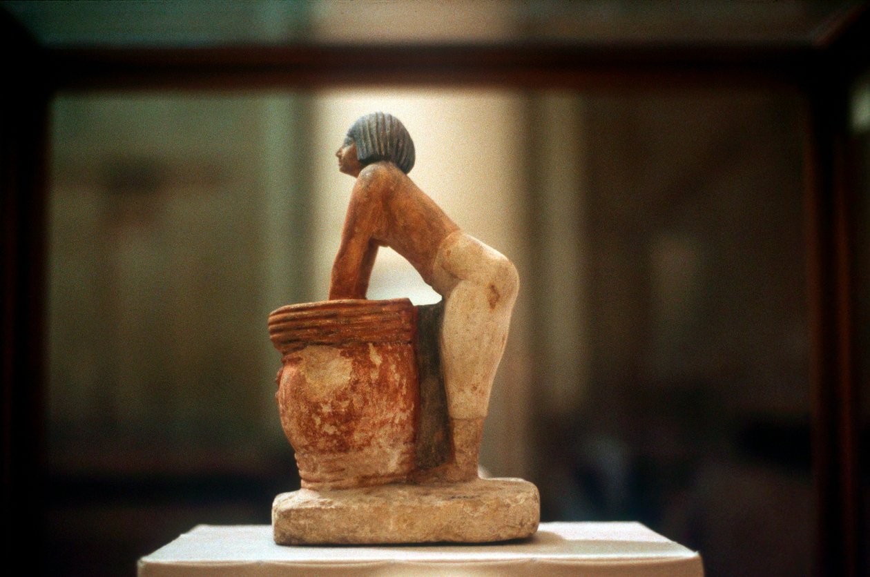 Modelo de túmulo egípcio de Meketra, 9a dinastia, c2160 aC de Unbekannt