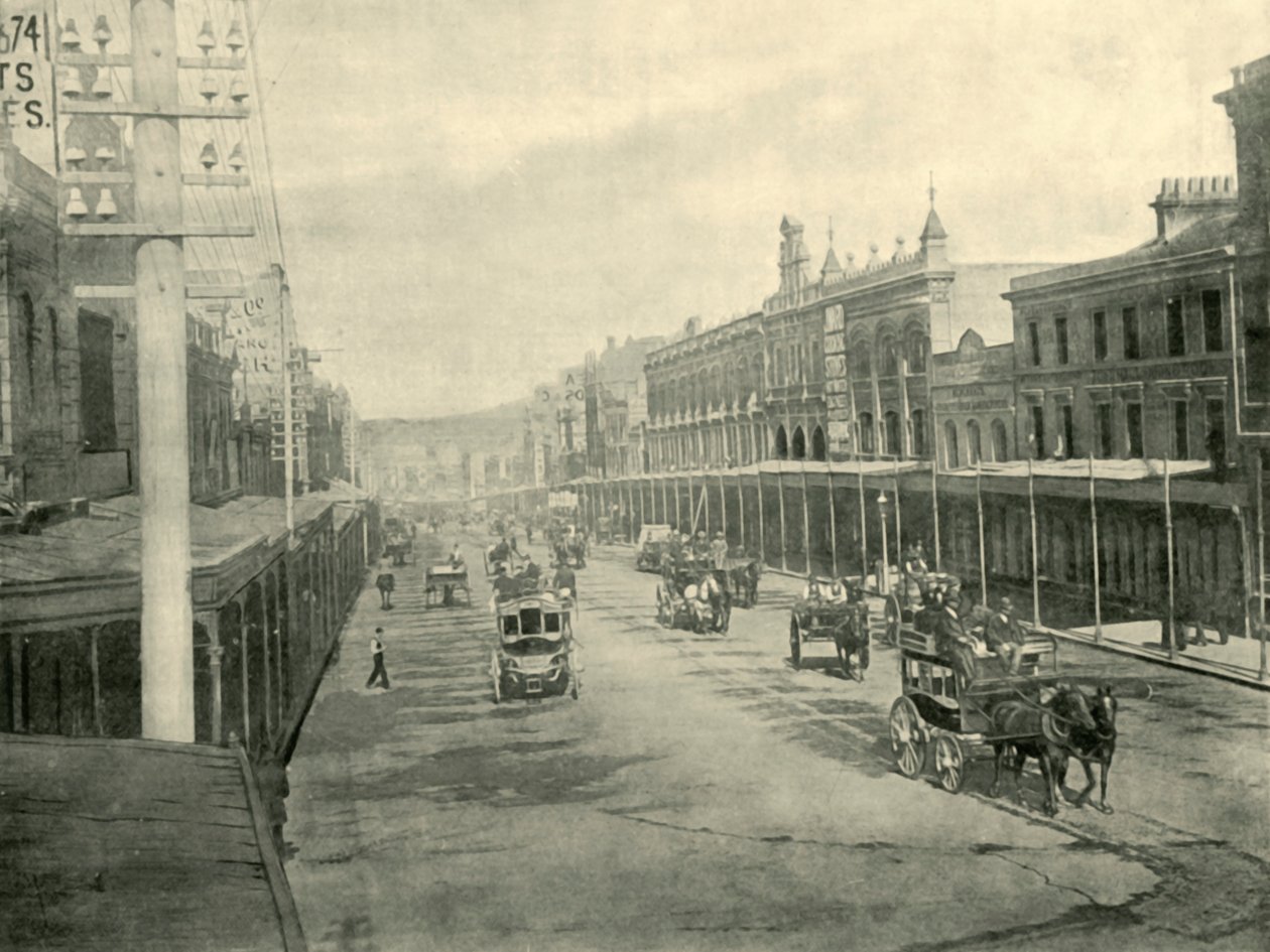 Brickfield Hill, Sydney, 1901. de Unbekannt