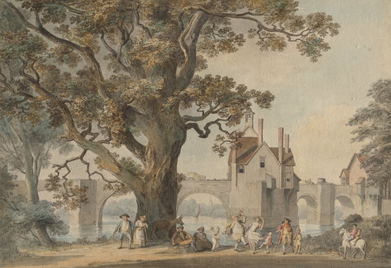 Bridgenorth, Shropshire, c. 1790 de Unbekannt