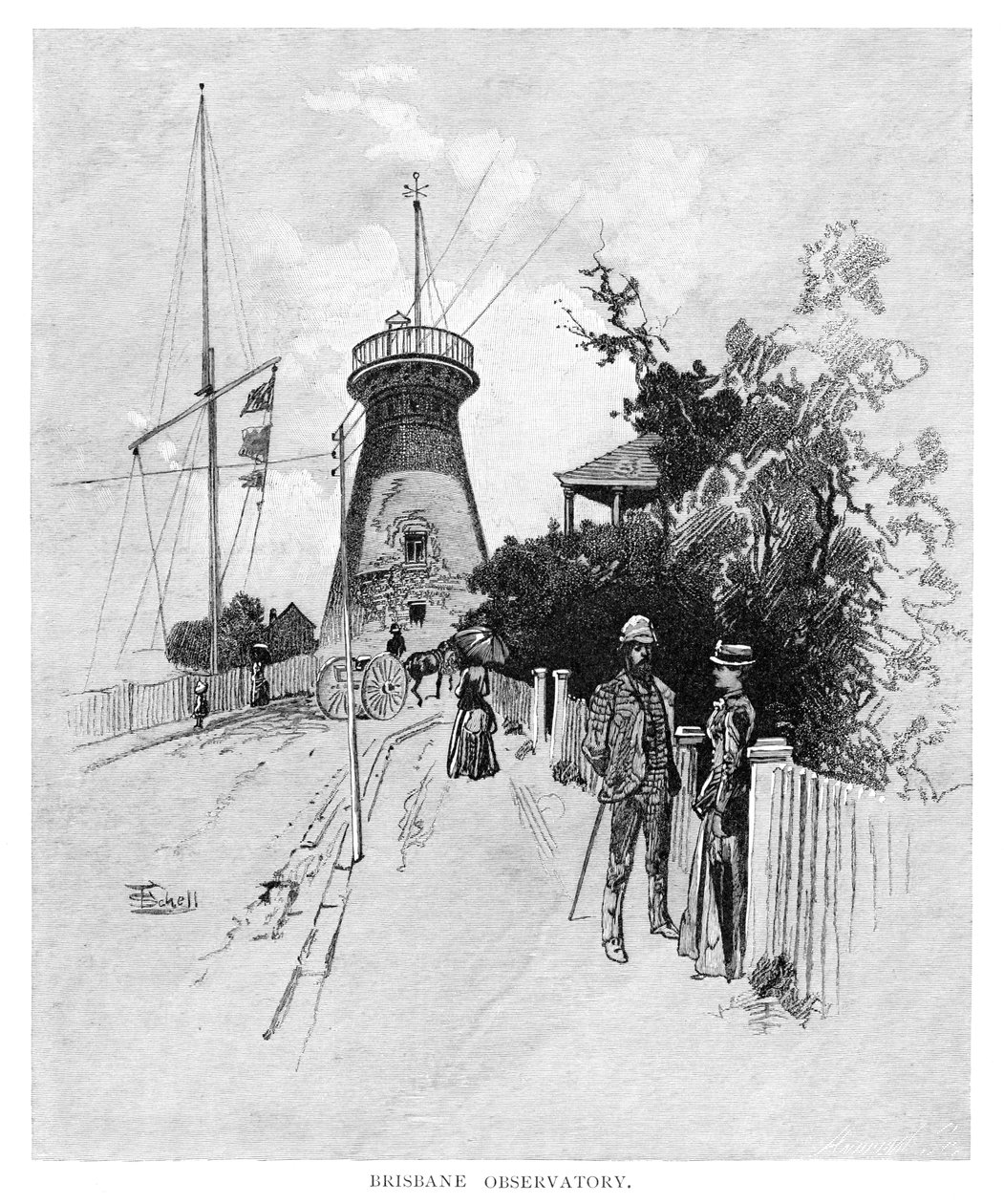 Observatório de Brisbane, 1886 de Unbekannt