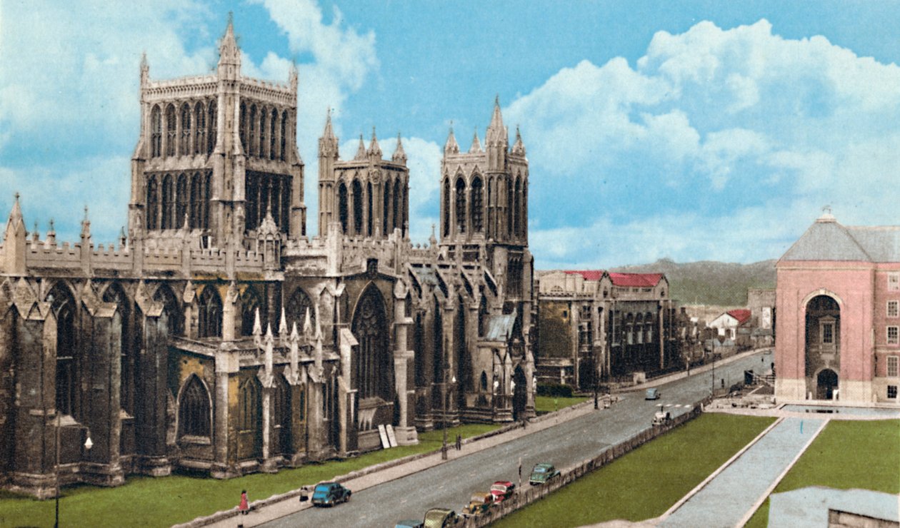 Catedral de Bristol, c1940s de Unbekannt
