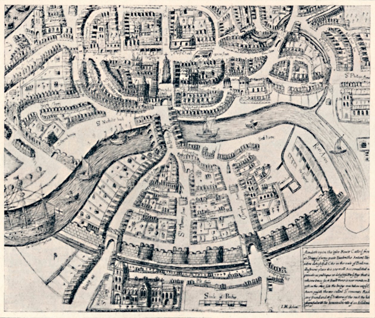Bristol em 1670, 1670, 1903 de Unbekannt