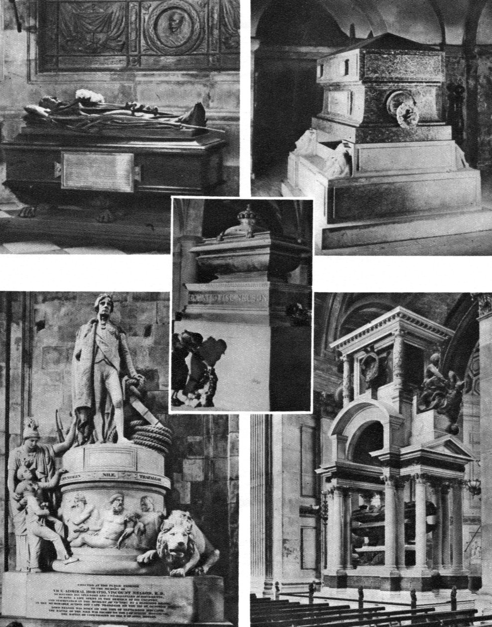 Britânicos mortos gloriosos homenageados por tumba e monumento na Catedral de St Pauls, 1926-1927 de Unbekannt