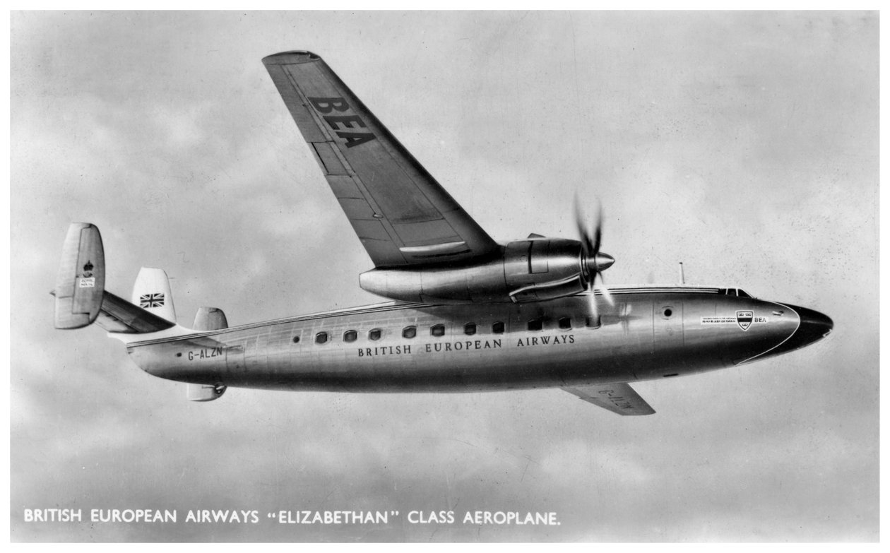 Avião da classe Elizabethan da British European Airways, século 20 de Unbekannt