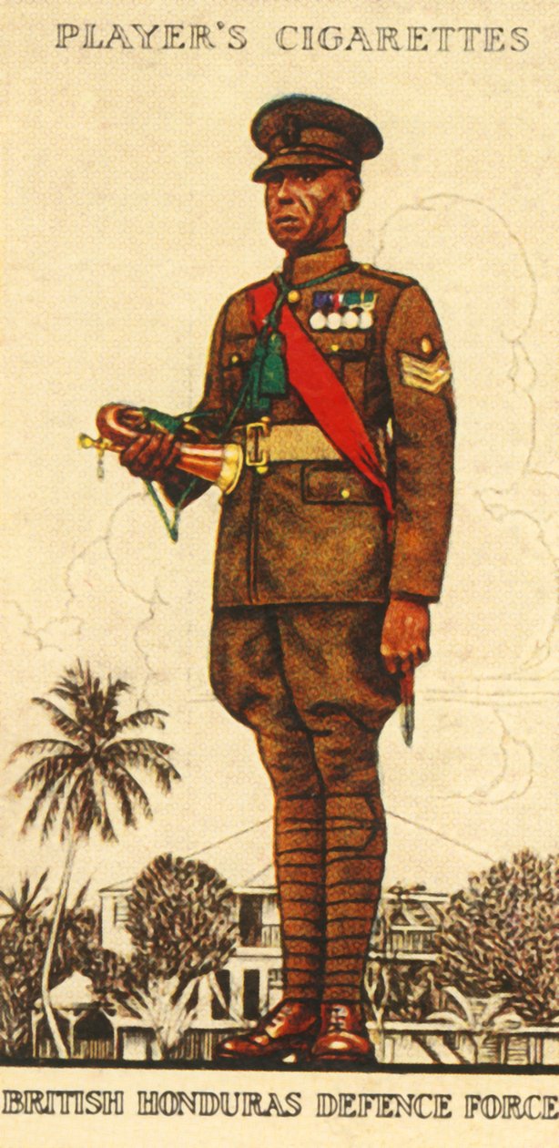 Força de Defesa Britânica de Honduras, 1936. de Unbekannt