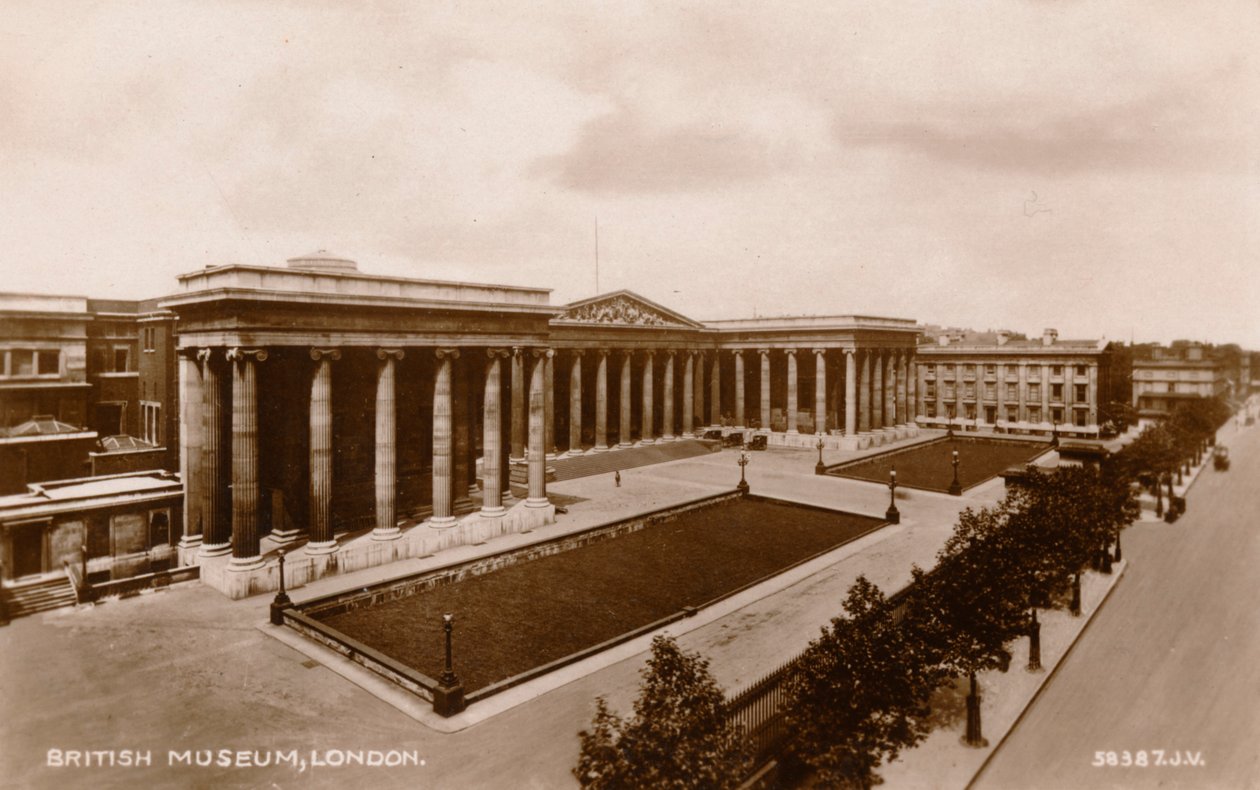 Museu Britânico, Londres, c1920. de Unbekannt