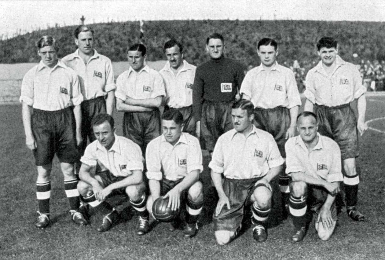 Time de futebol olímpico britânico, Jogos Olímpicos de Berlim, 1936 de Unbekannt