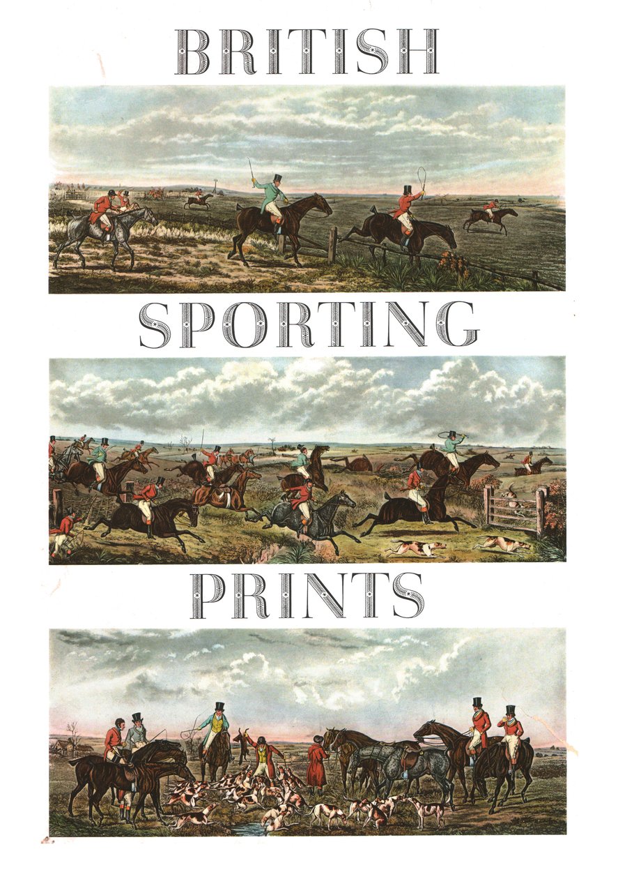 Impressões esportivas britânicas, c1955. de Unbekannt
