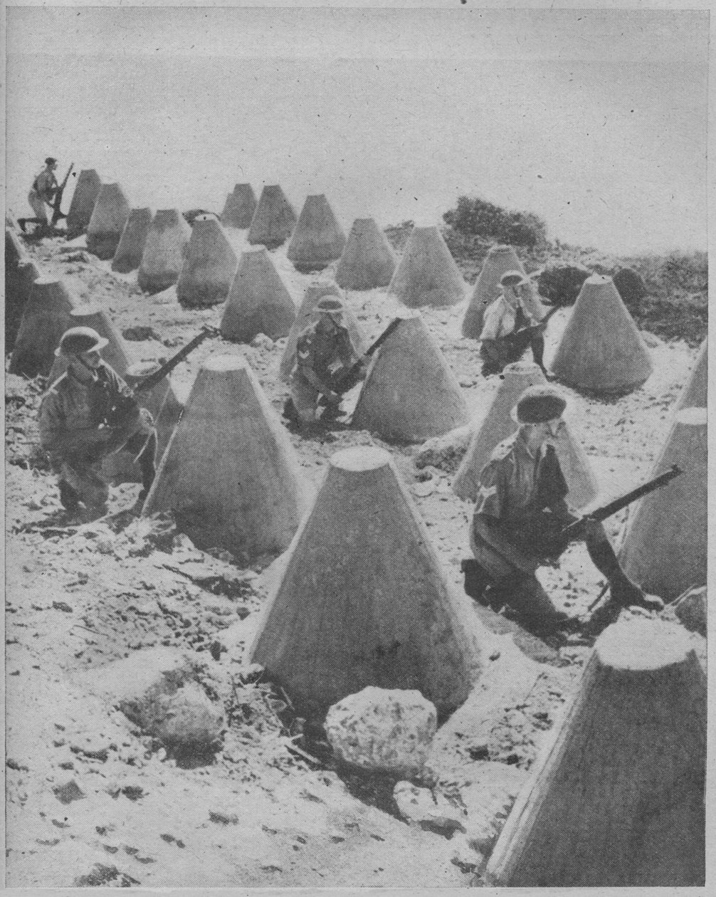 Tropas britânicas na Síria, 1941. de Unbekannt