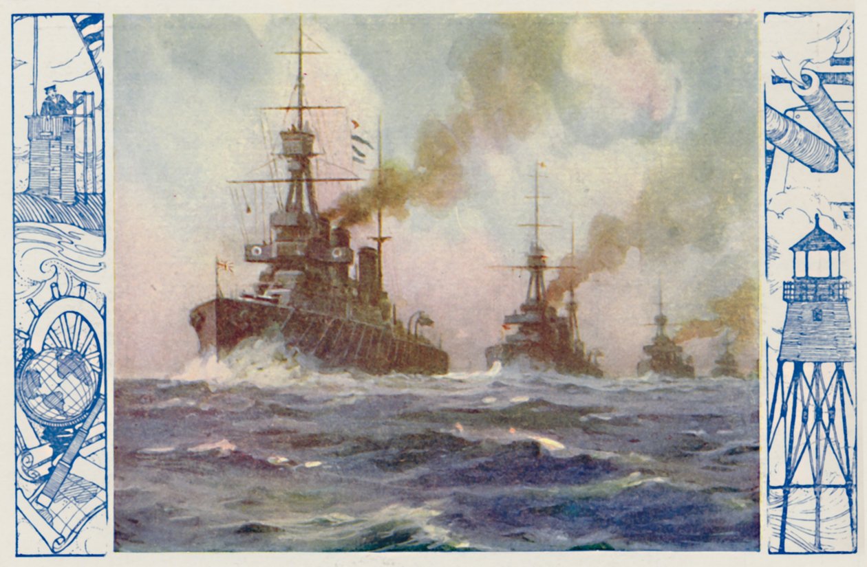 Navios de guerra britânicos de hoje, 1924 de Unbekannt