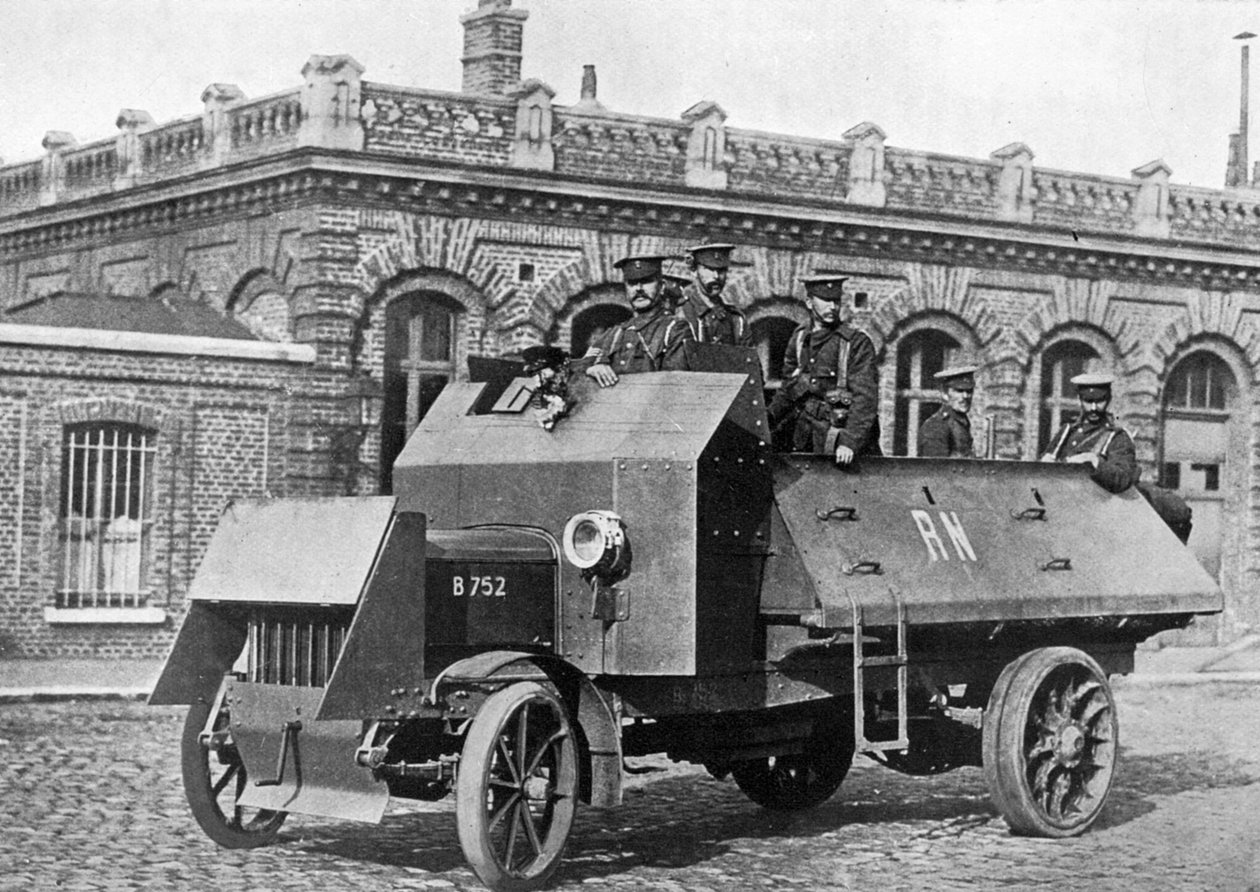 Veículo blindado britânico, Primeira Guerra Mundial, 1914-1918, c1920 de Unbekannt