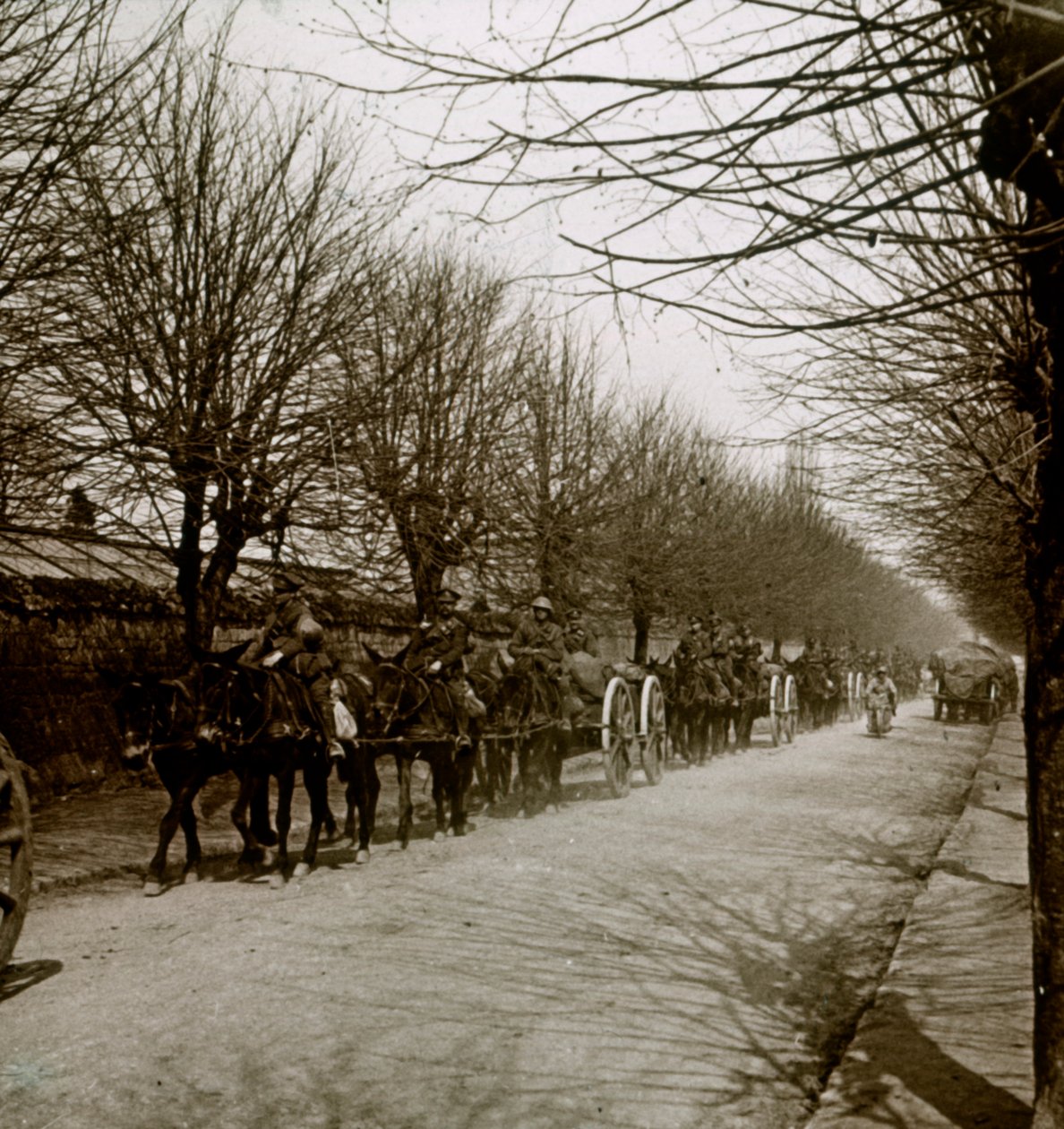 Exército britânico, Blérancourt, norte da França, c1914-c1918 de Unbekannt