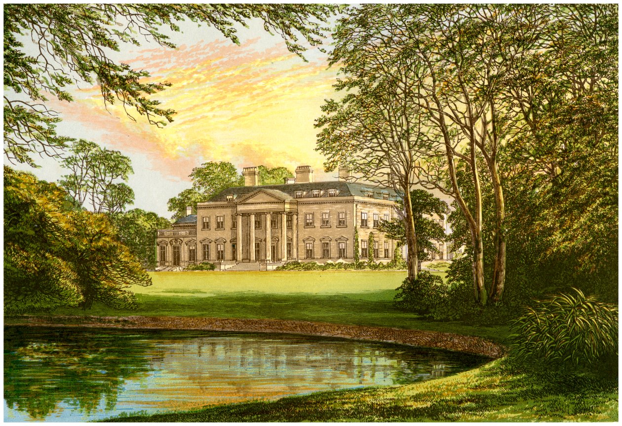 Broadlands, Hampshire, casa da família Cowper-Temple, c1880 de Unbekannt