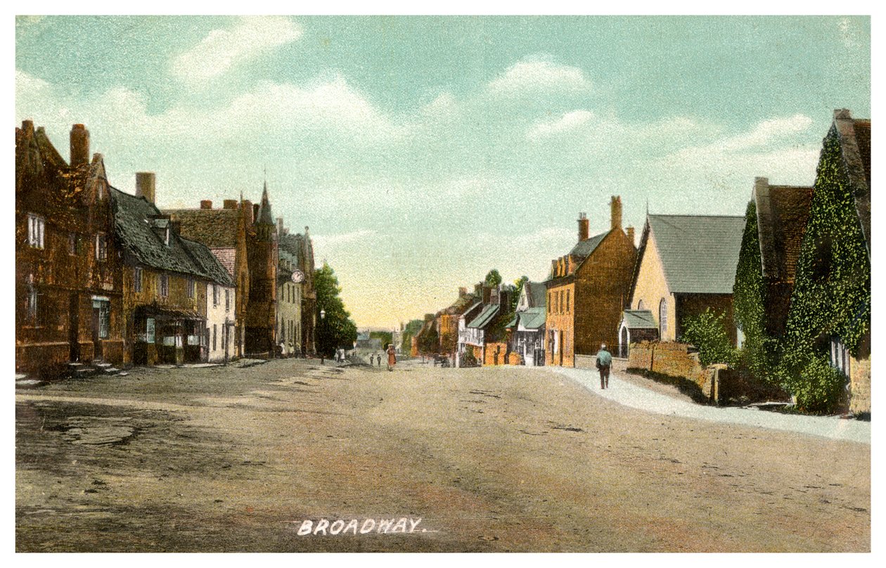 Broadway, Gloucestershire, início do século XX de Unbekannt