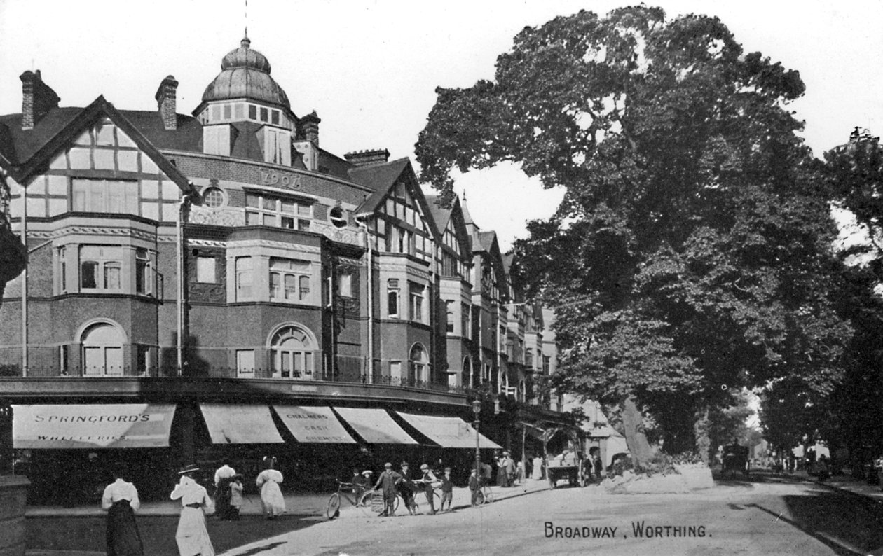 Broadway, Worthing, West Sussex, c1900s-c1920s de Unbekannt