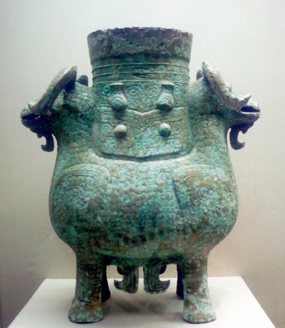 Navio ritual de bronze, dinastia Shang, China, século XII aC de Unbekannt