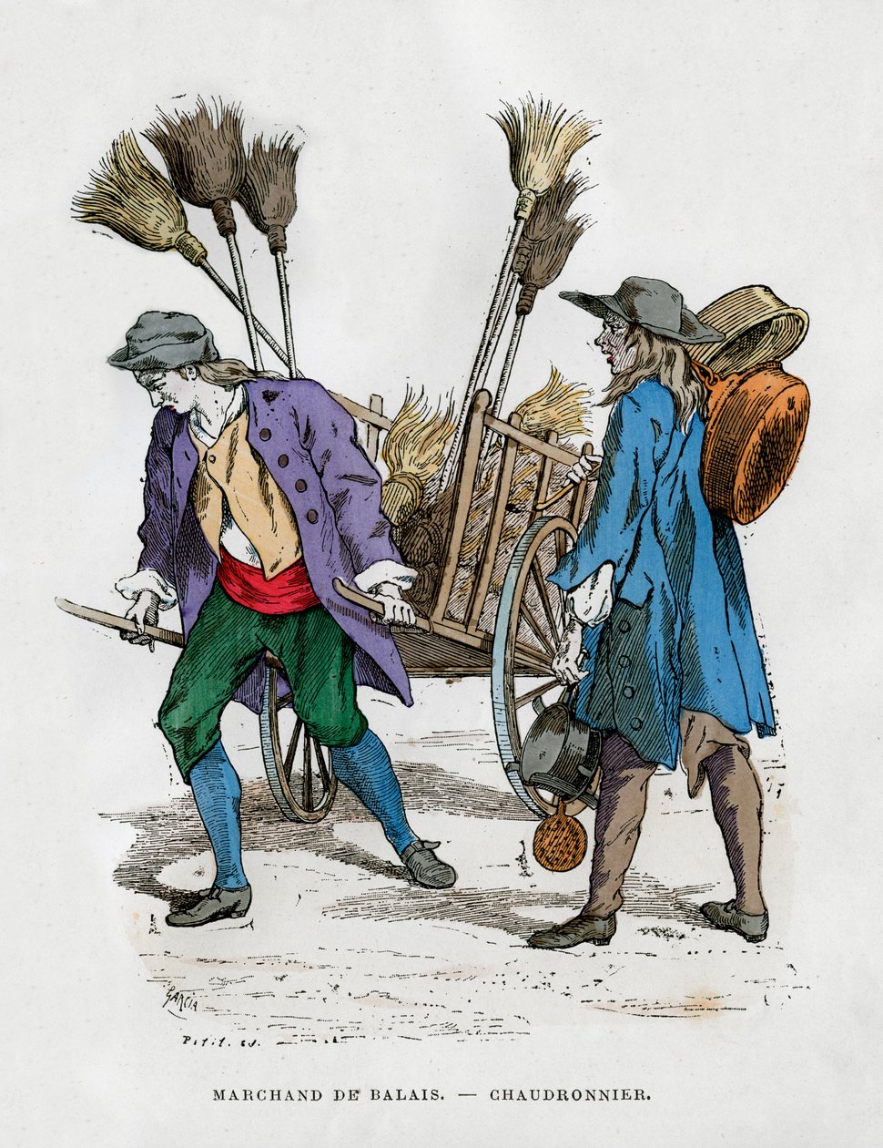 Vendedor de vassouras e fabricante de caldeiras, 1882-1884 de Unbekannt