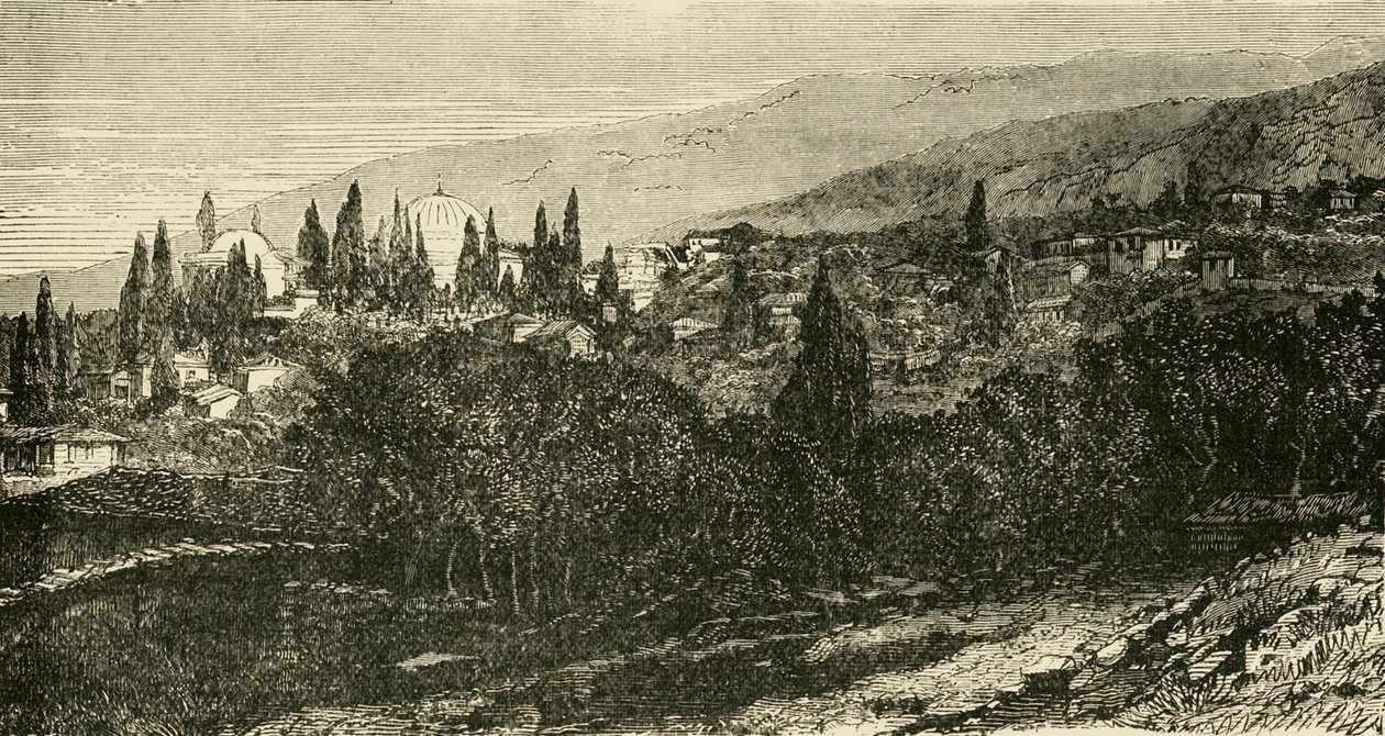 Broussa, a antiga capital da Turquia, 1890. de Unbekannt