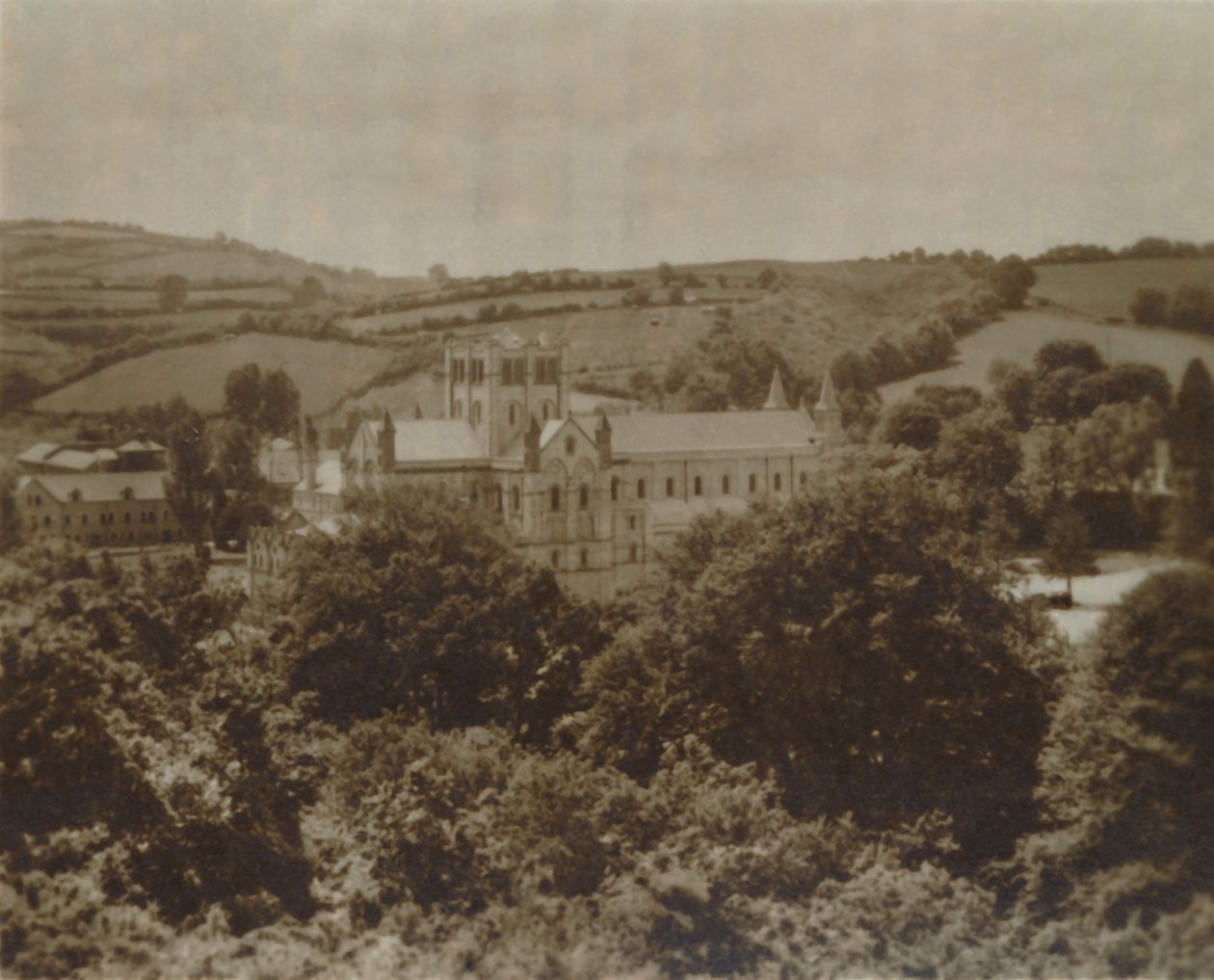 Igreja da Abadia de Buckfast Sudeste, final do século XIX e início do século XX de Unbekannt