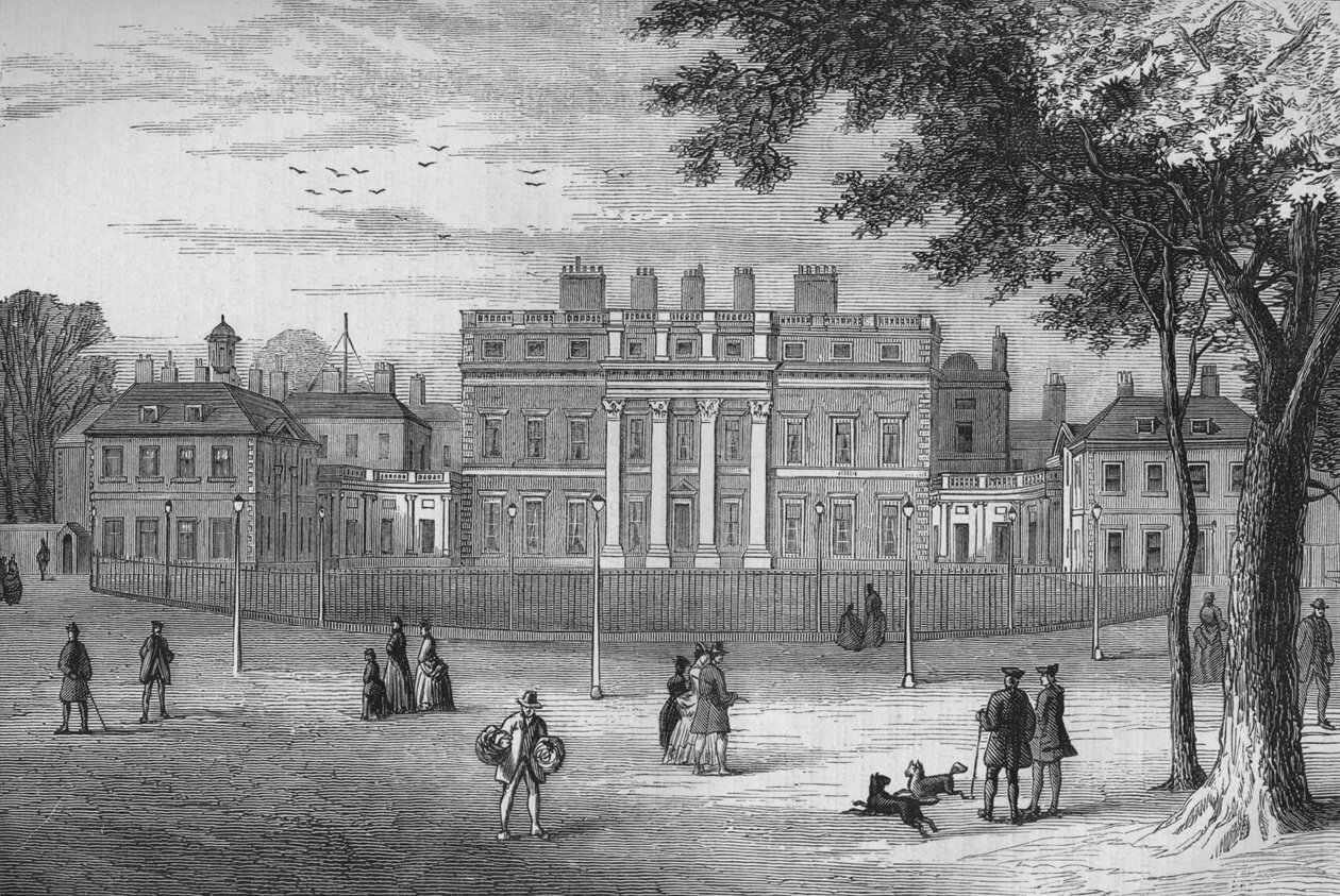Buckingham House, Westminster, Londres, em 1775, c1875 1878 de Unbekannt