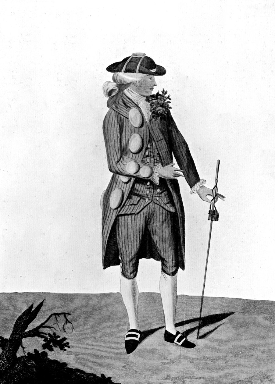Fivelas e Botões: Eu sou a coisa, dem-me, 1777 de Unbekannt
