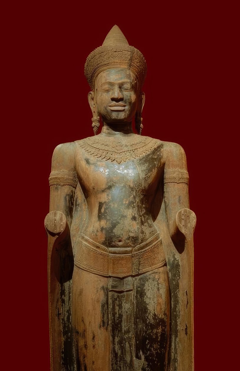 Buddha Khmer art, período pós-Angkor, 16º c. de Unbekannt