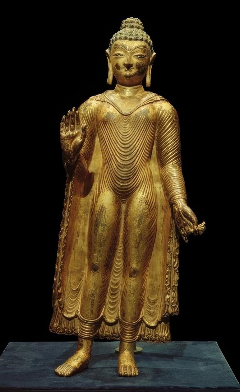 Buda Sakyamuni - escultura, 7-8. Século de Unbekannt