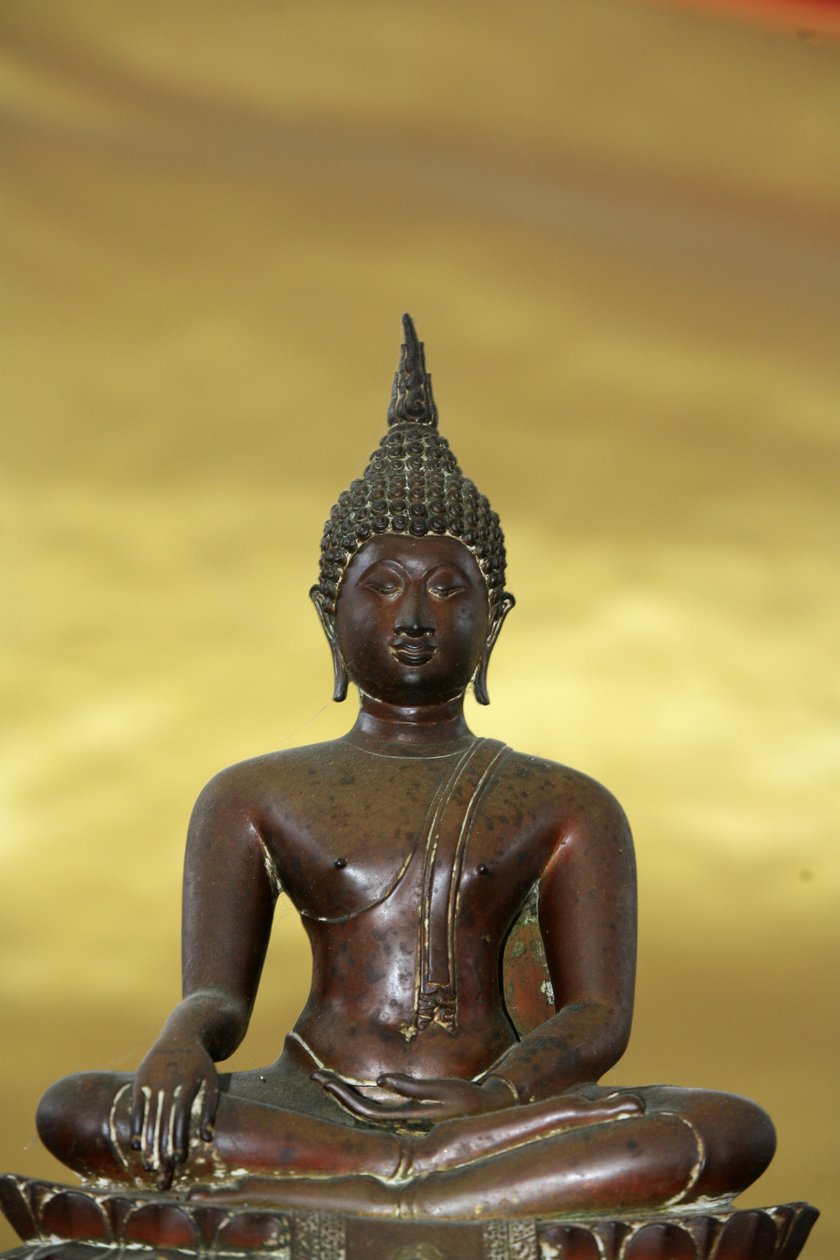 Buda. O templo Wat Chayamangkalaram. Penang Penang Malásia de Unbekannt