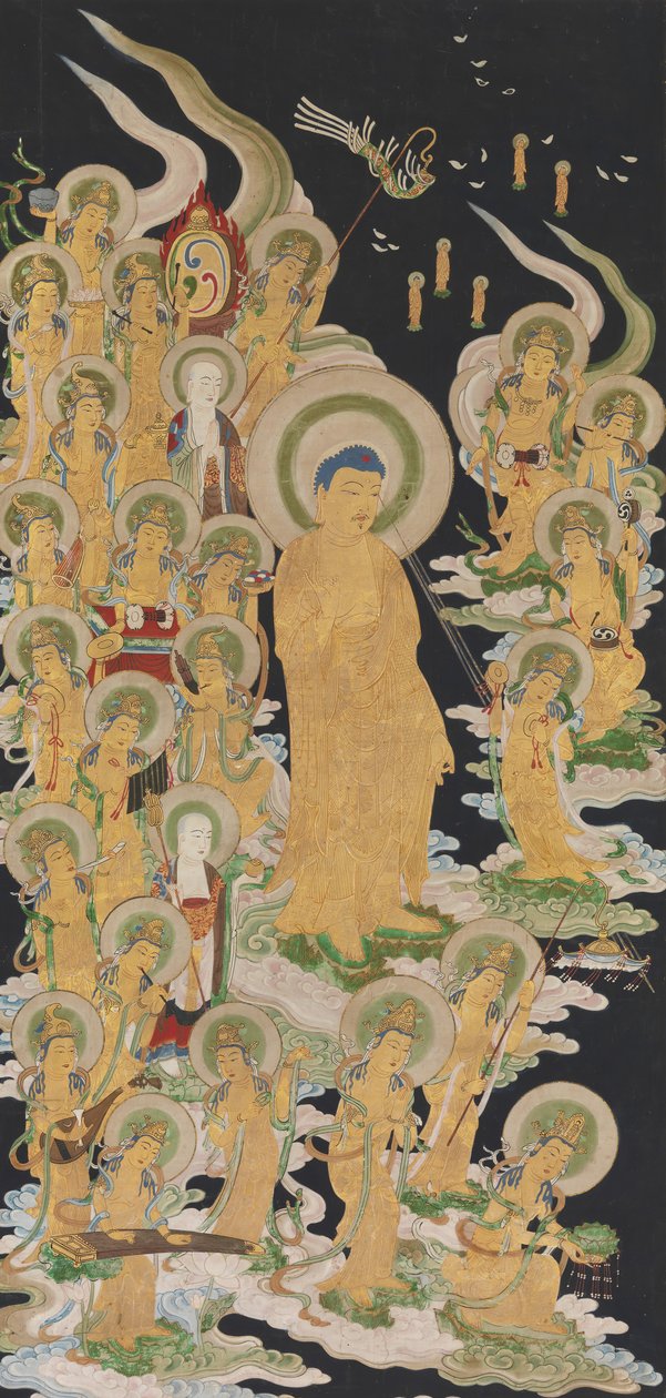 Buda e assistentes, séculos XVII-XVIII. de Unbekannt