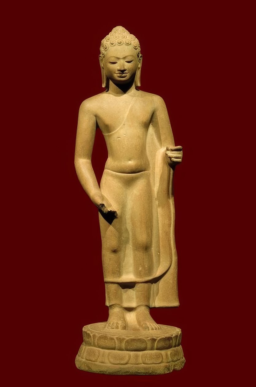 Buda Cambodjano, período Pré-Angkor, 7º c. de Unbekannt