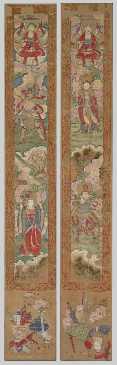 Painel Budista, anos 1300. de Unbekannt