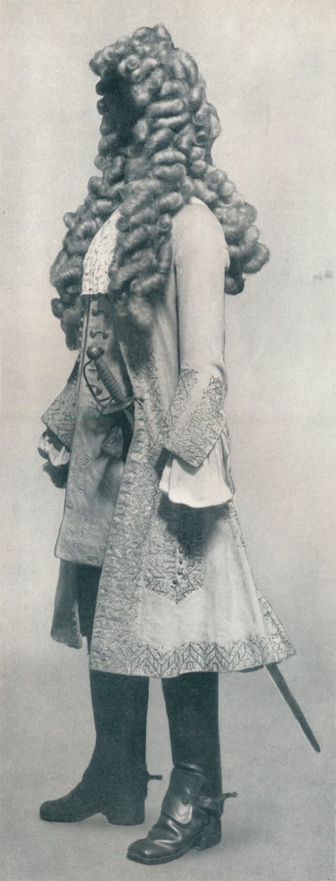 Casaco amarelo bordado com prata, c1666 1928 de Unbekannt
