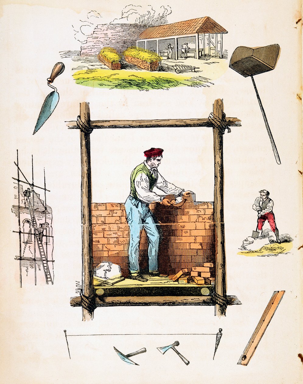 Comércio de construção, c1845 de Unbekannt