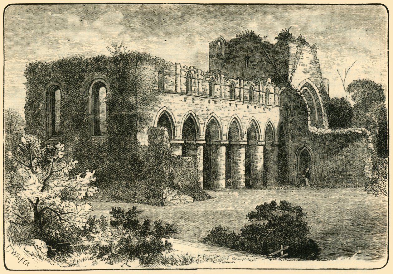 Abadia de Buildwas, 1898. de Unbekannt