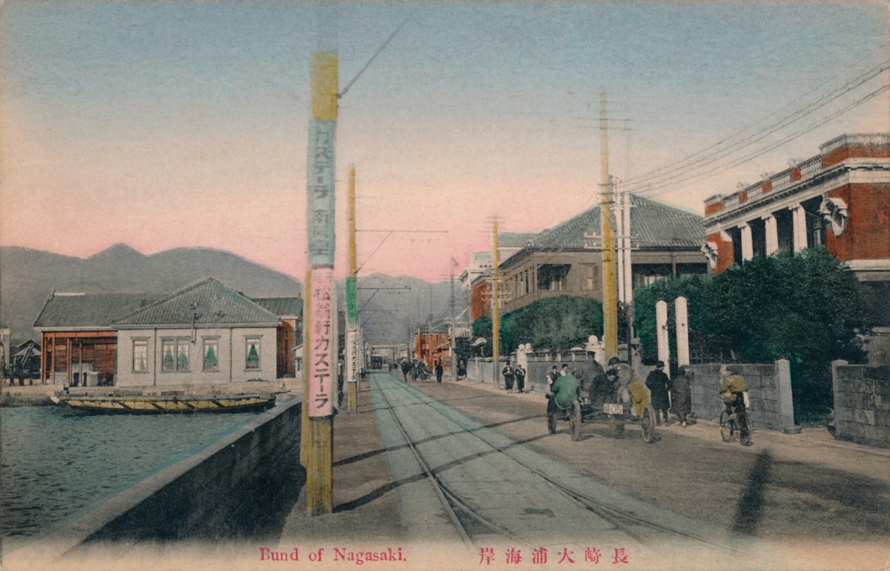 Bund de Nagasaki, c1910 de Unbekannt