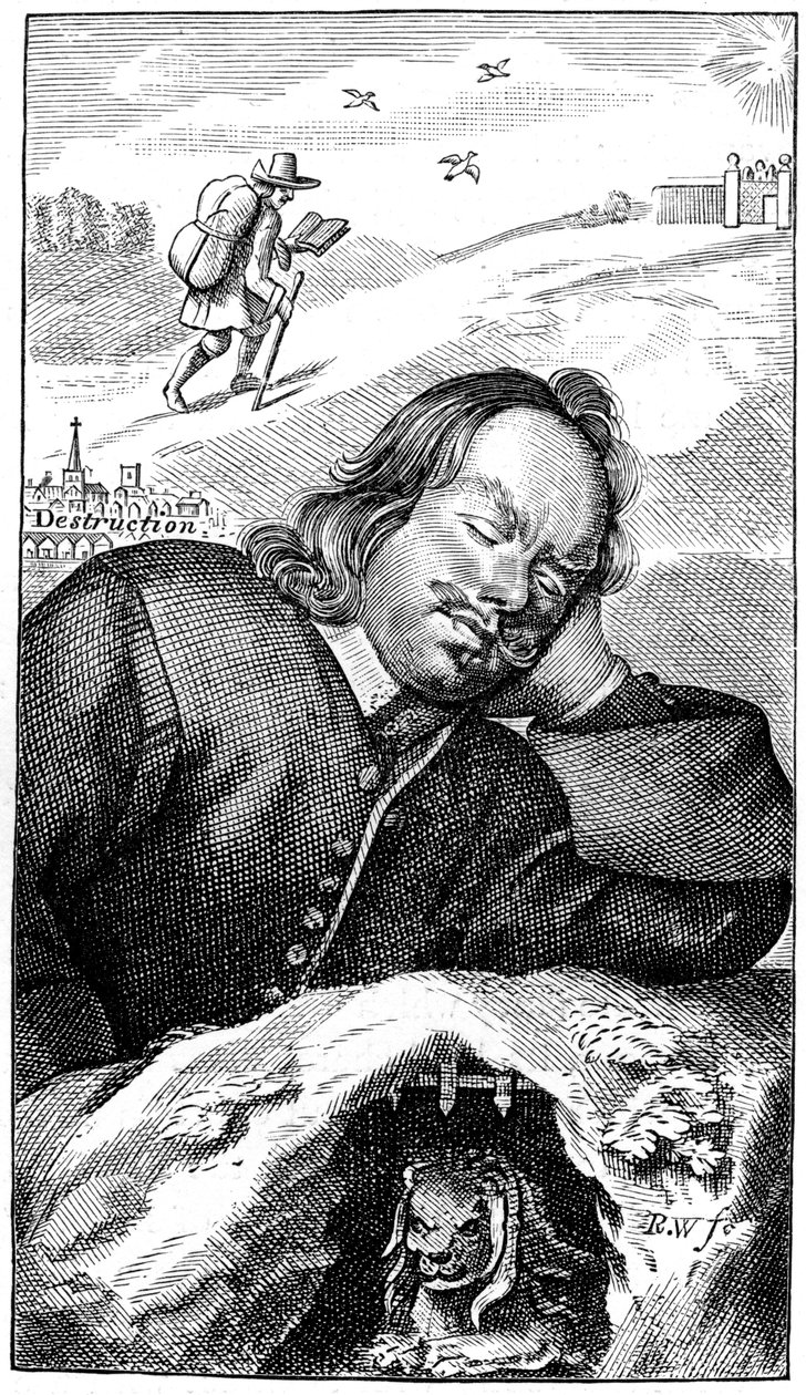 Sonho de Bunyans, 1680, 1893 de Unbekannt