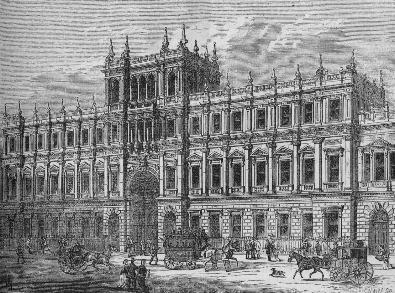 Burlington House, Westminster, Londres, 1875 1878 de Unbekannt