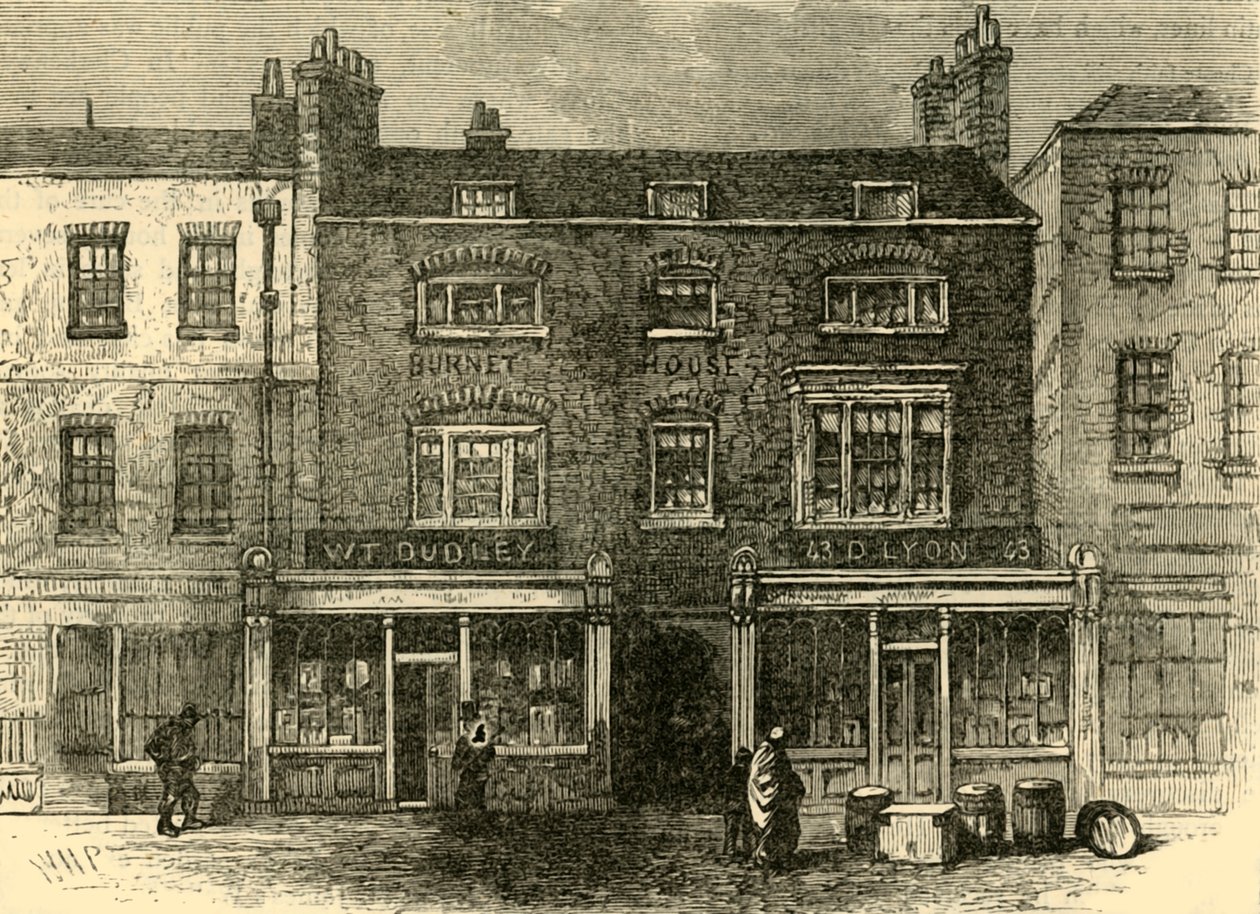 Casa de Burnet, c1872. de Unbekannt
