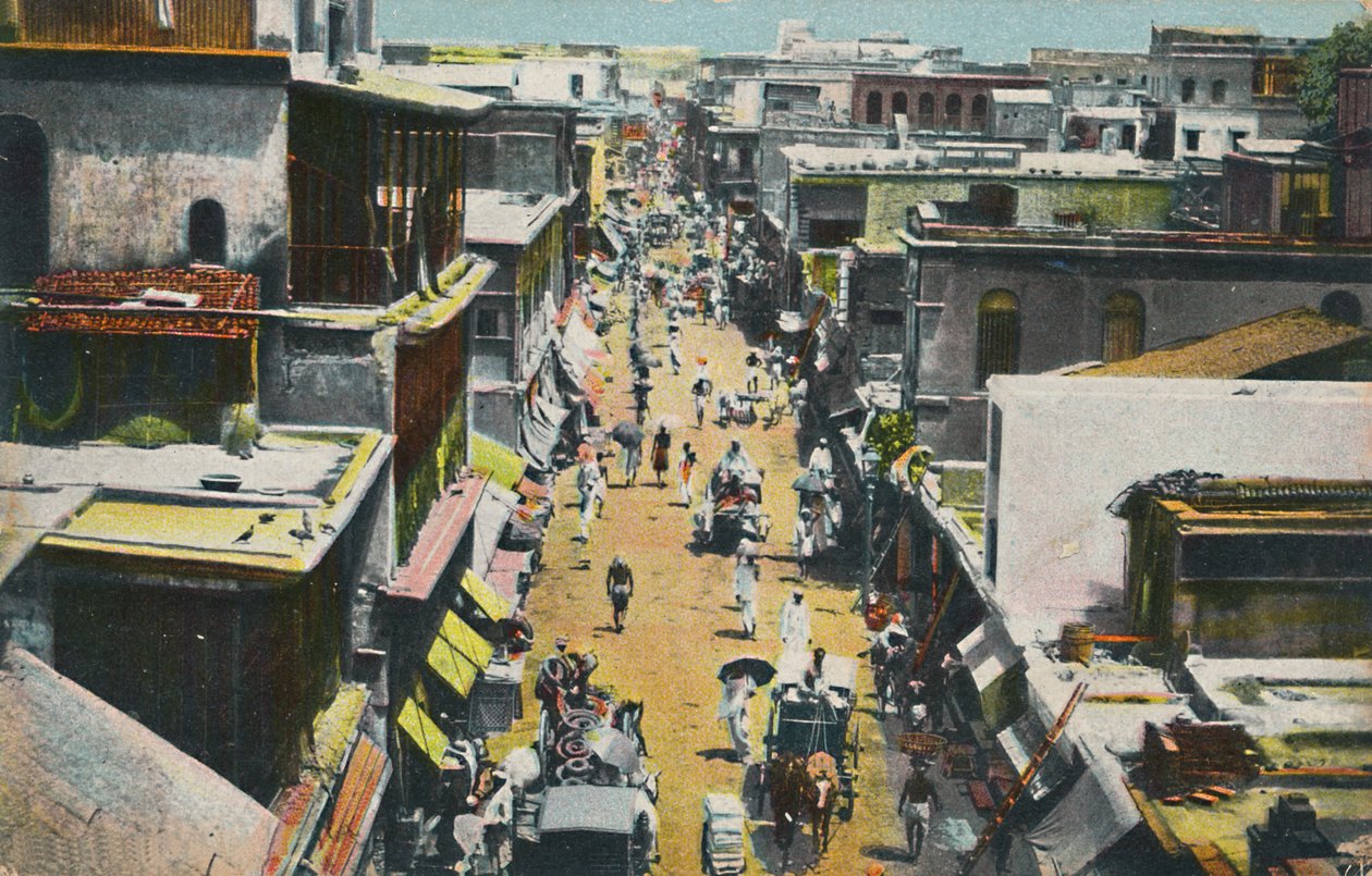 Burra Bazar, Calcutá, 1905. de Unbekannt