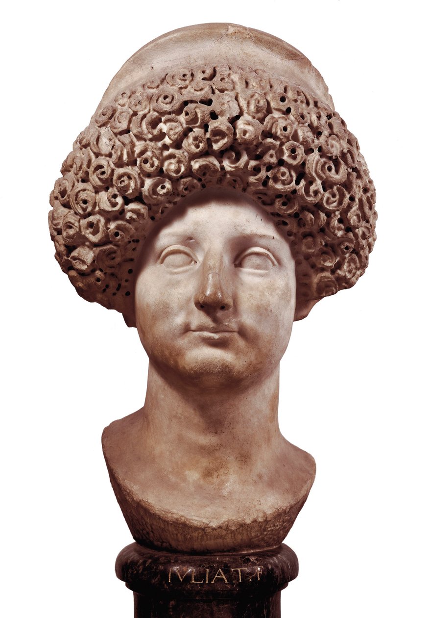 Busto de Julia T.F., arte romana de Unbekannt