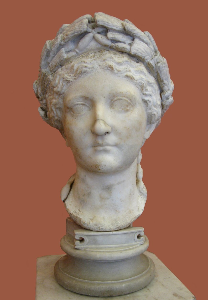Busto de Livia Drusilla, 1º H. 1º cen. DE ANÚNCIOS de Unbekannt