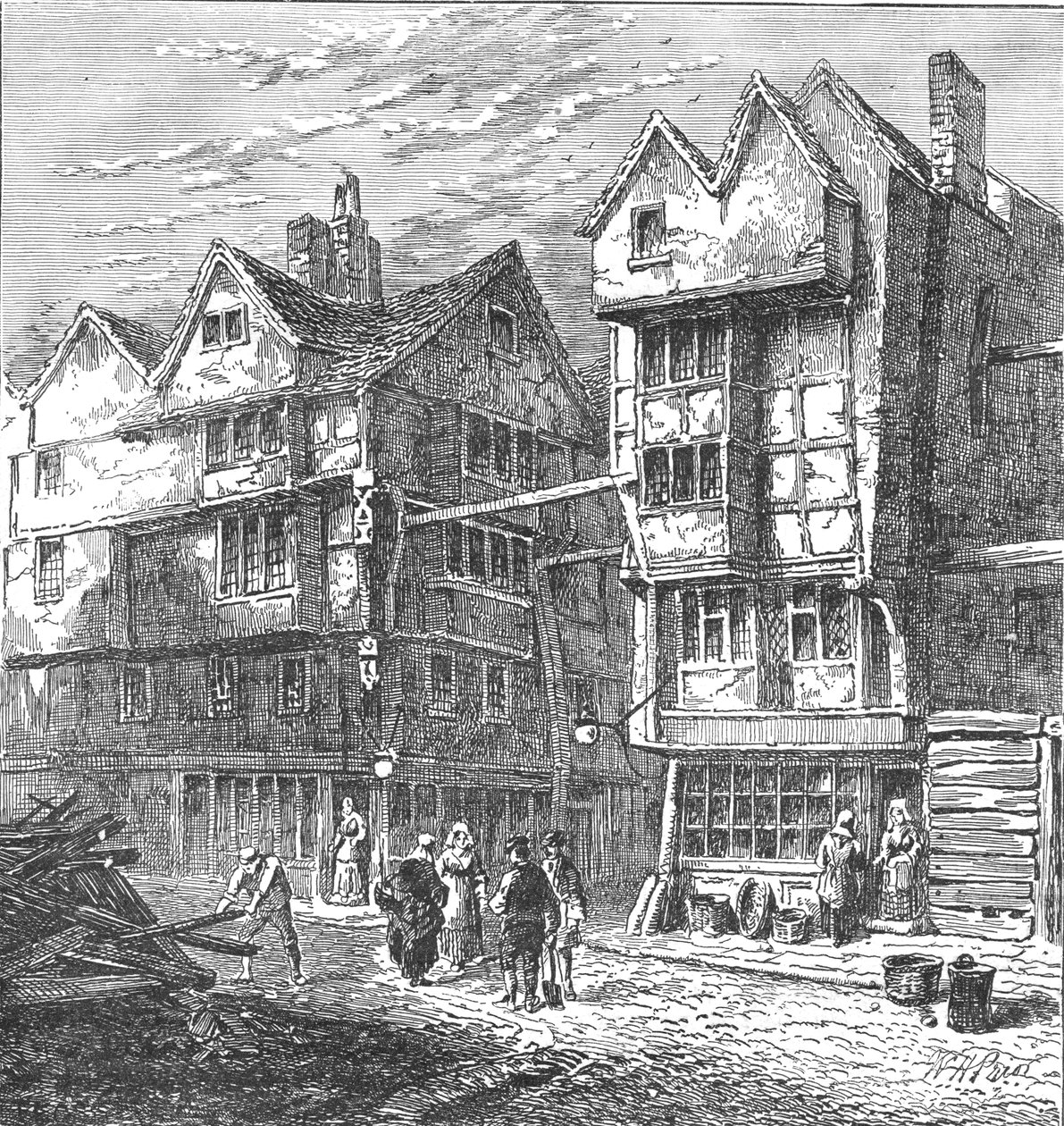 Linha de açougues, 1800 1897 de Unbekannt