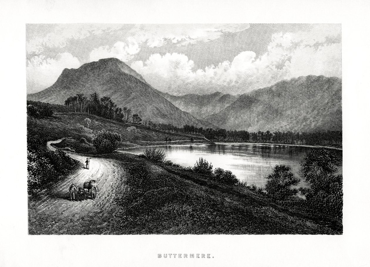 Buttermere, Lake District, Cumbria, 1896 de Unbekannt